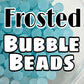 10mm Frosted Bubble Beads
