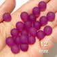 12 mm Frosted Bubble Beads