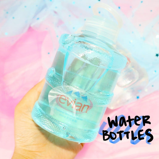 Evian Bottle Water Slime