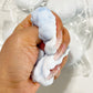 Crunchy fishbowl bead squishy (white)