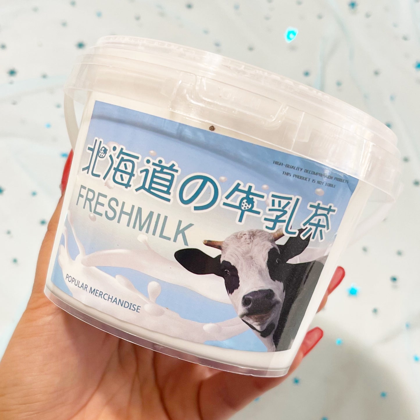 Fresh Milk Jiggly water slime