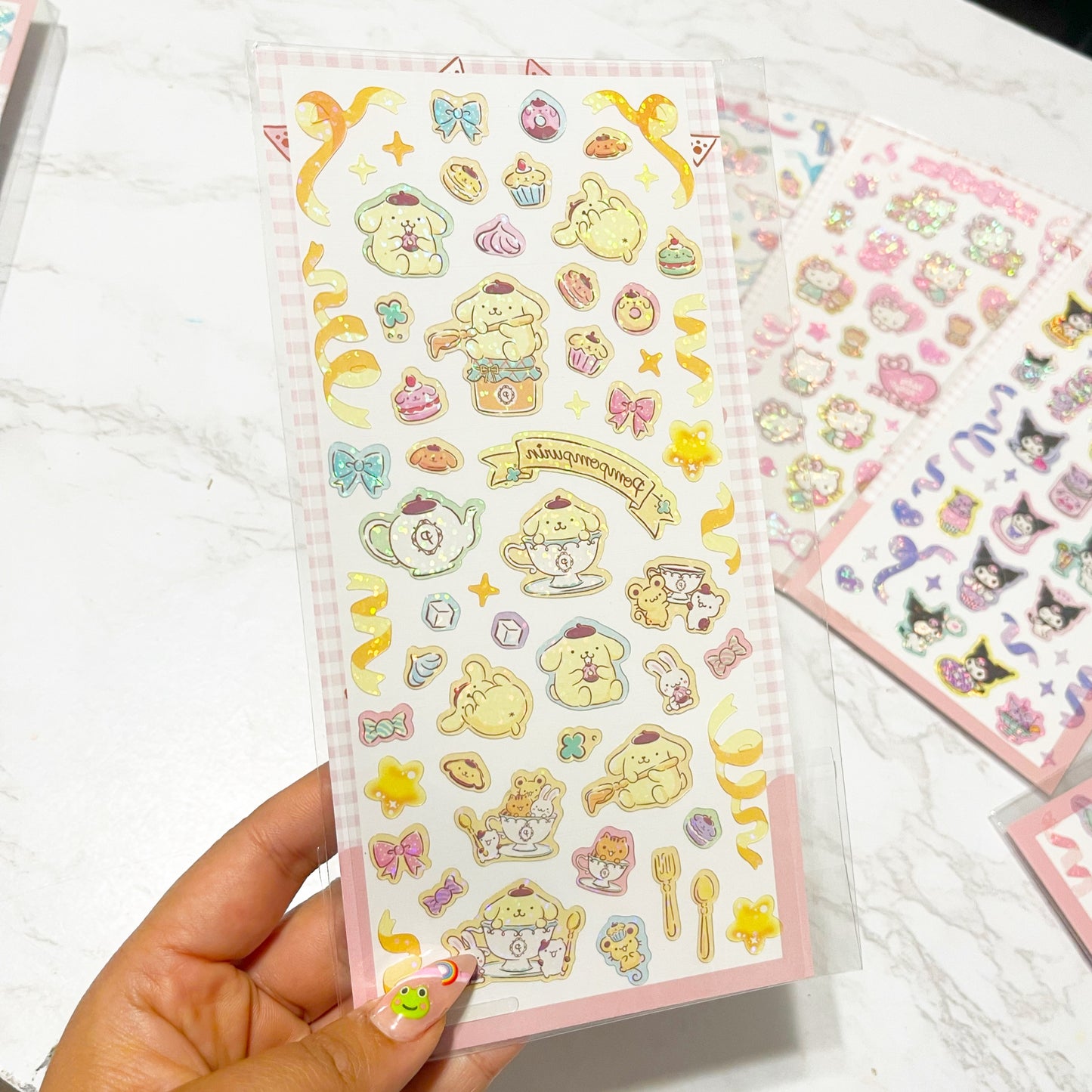 Sanrio sticker sheets